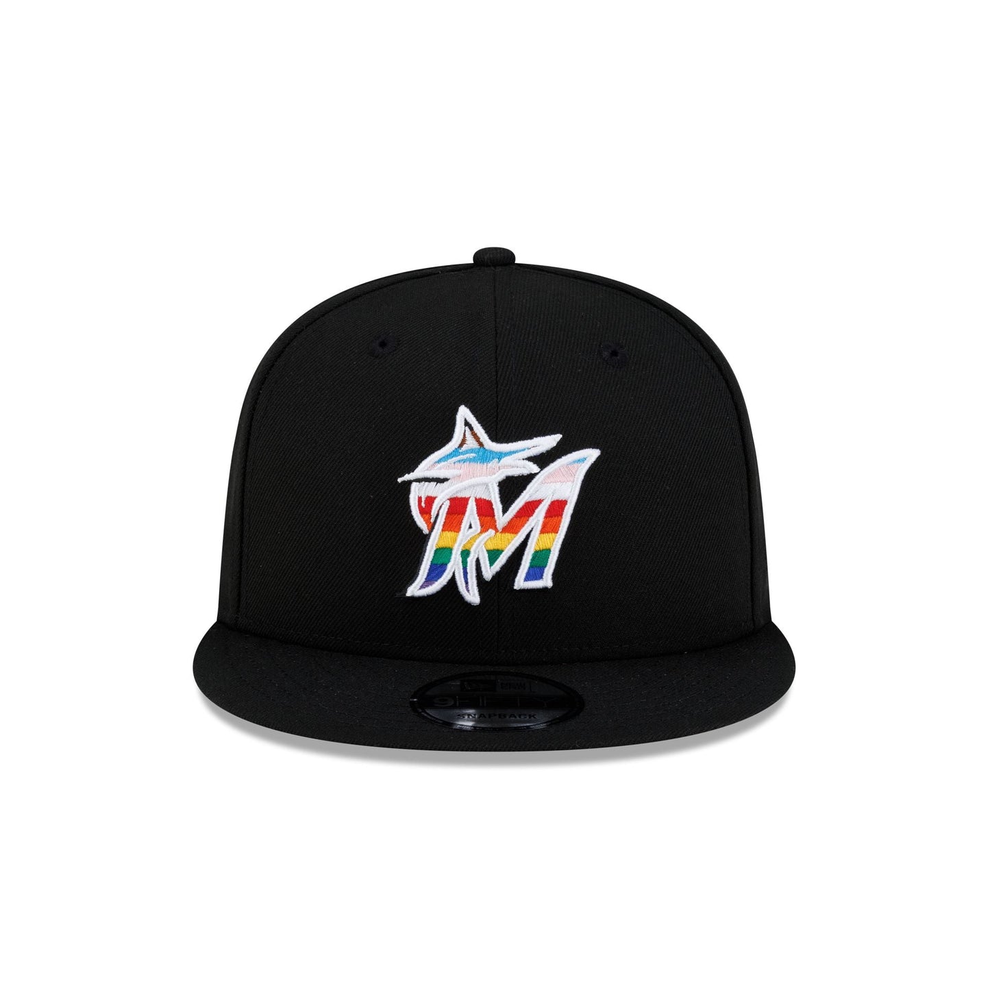 Miami Marlins Pride 9FIFTY Snapback Hat