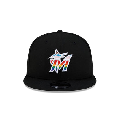 Miami Marlins Pride 9FIFTY Snapback Hat
