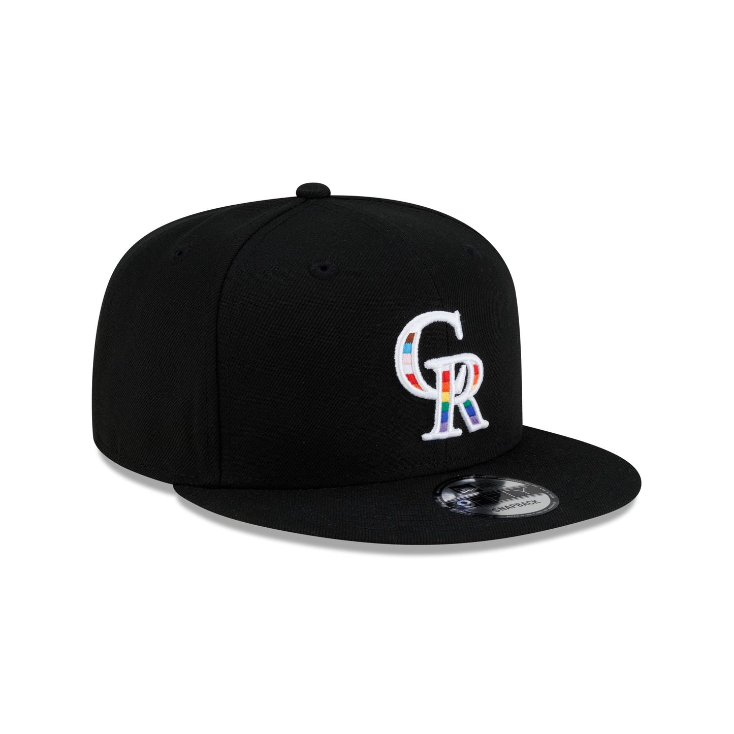 Colorado Rockies Pride 9FIFTY Snapback Hat