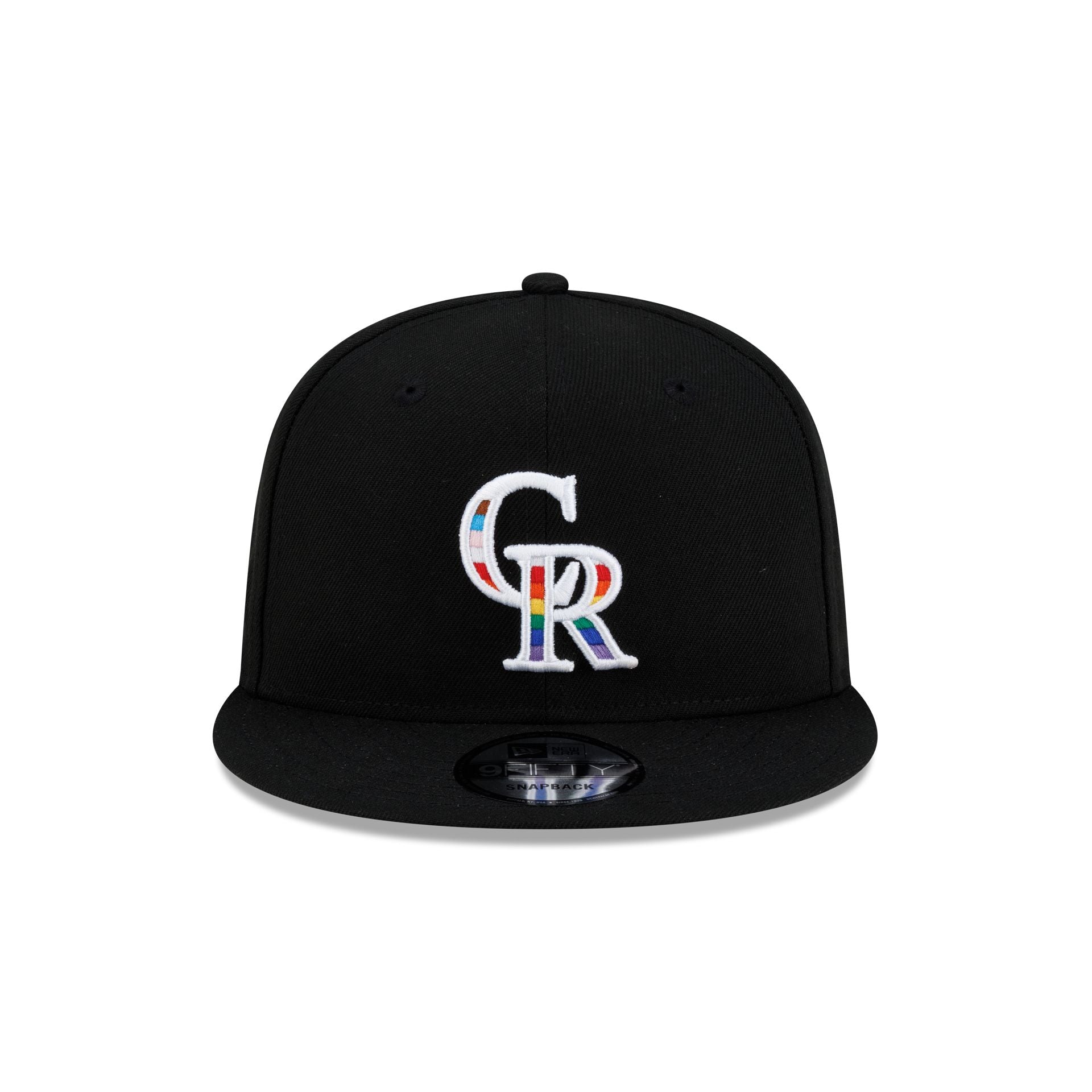 Colorado Rockies Pride 9FIFTY Snapback Hat