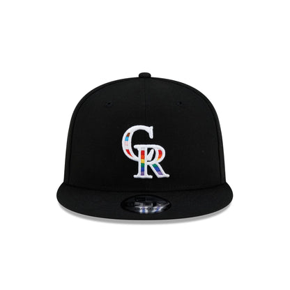 Colorado Rockies Pride 9FIFTY Snapback Hat