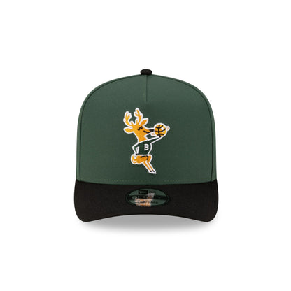 Milwaukee Bucks Hardwood Classics 80s Two Tone 9FIFTY A-Frame Snapback Hat