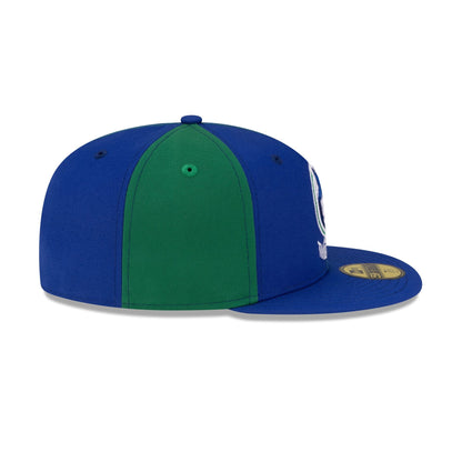 Minnesota Timberwolves Hardwood Classics 80s Pinwheel 59FIFTY Fitted Hat