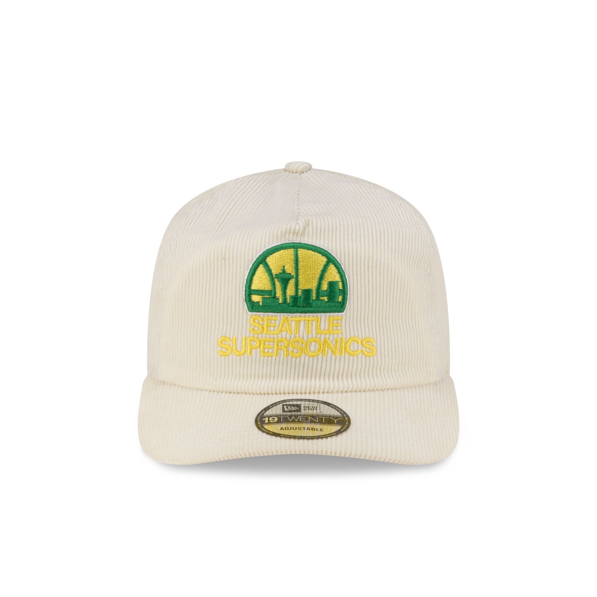 Seattle Supersonics Hardwood Classics 80s Chrome Corduroy 19TWENTY Adjustable