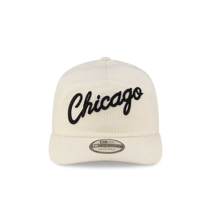 Chicago Bulls Hardwood Classics 80s Chrome Corduroy 19TWENTY Adjustable