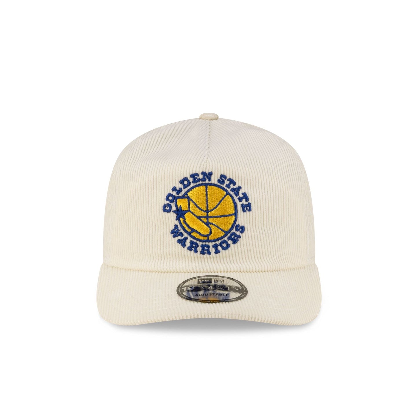 Golden State Warriors Hardwood Classics 80s Chrome Corduroy 19TWENTY Adjustable