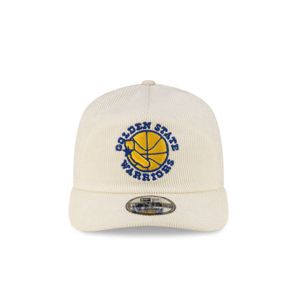 Golden State Warriors Hardwood Classics 80s Chrome Corduroy 19TWENTY Adjustable
