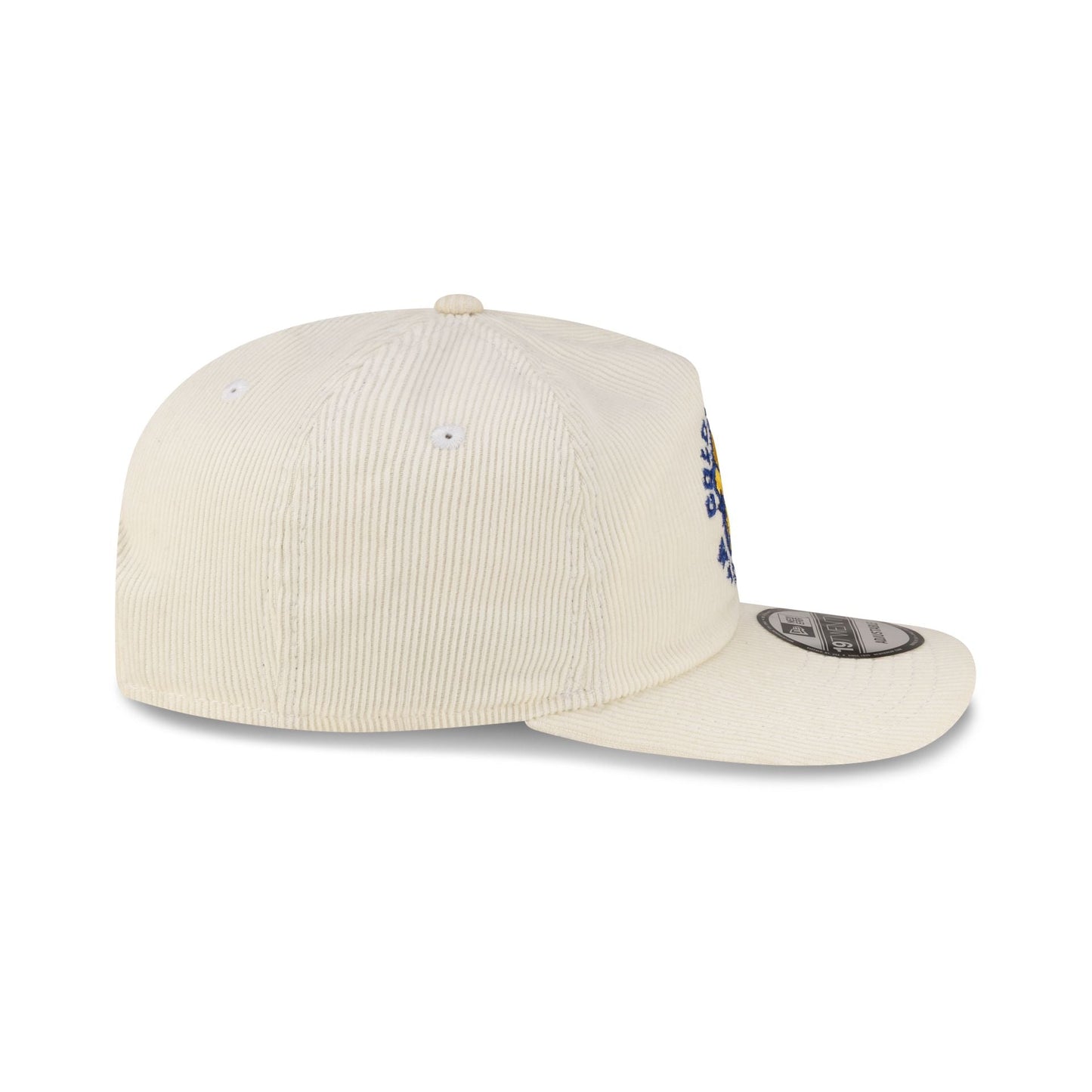 Golden State Warriors Hardwood Classics 80s Chrome Corduroy 19TWENTY Adjustable