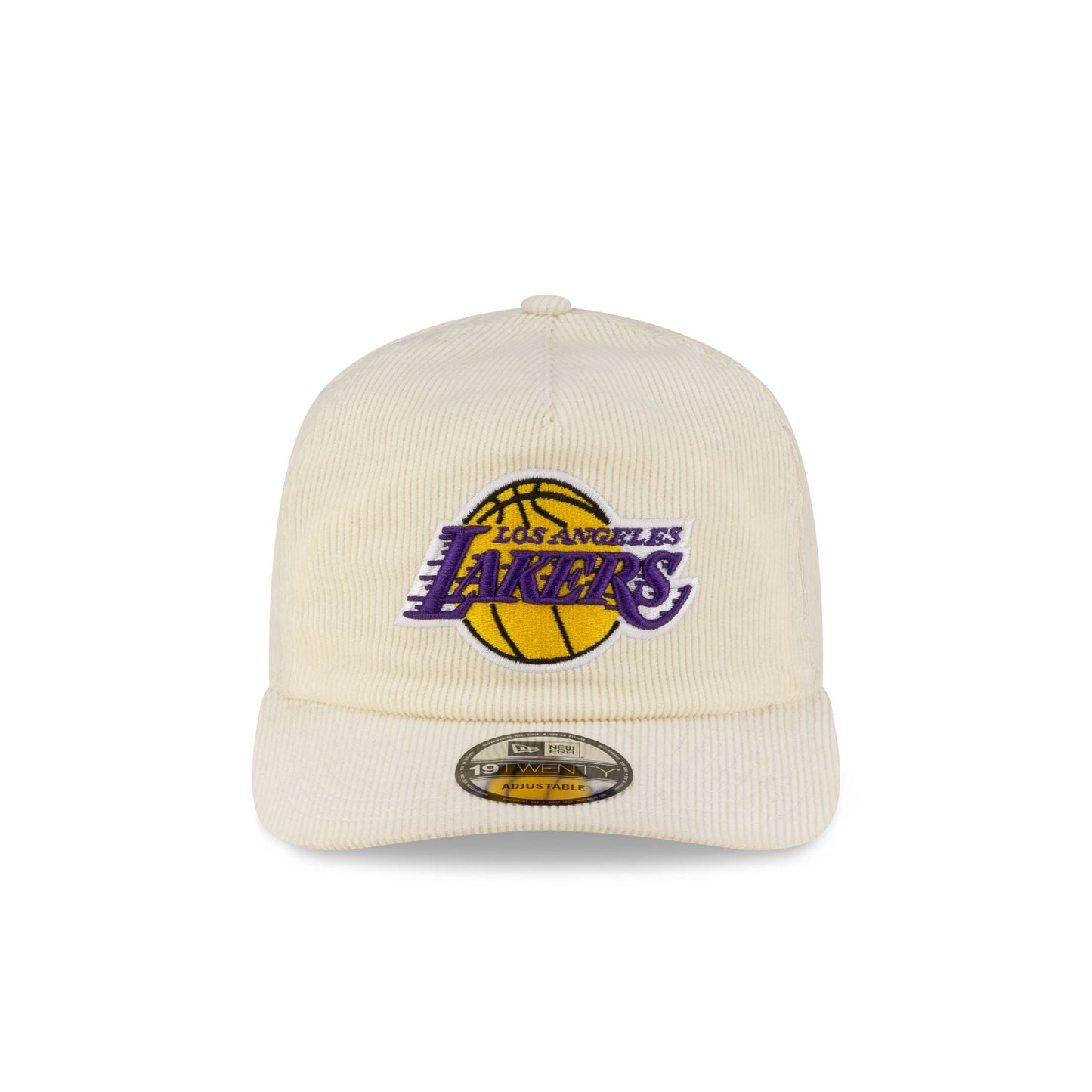 Los Angeles Lakers Hardwood Classics 80s Chrome Corduroy 19TWENTY Adjustable