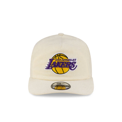 Los Angeles Lakers Hardwood Classics 80s Chrome Corduroy 19TWENTY Adjustable