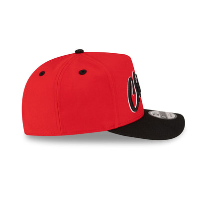 Chicago Bulls Hardwood Classics 80s Two Tone 9FIFTY A-Frame Snapback Hat