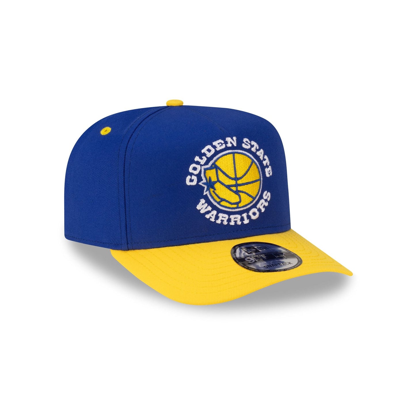Golden State Warriors Hardwood Classics 80s Two Tone 9FIFTY A-Frame Snapback Hat