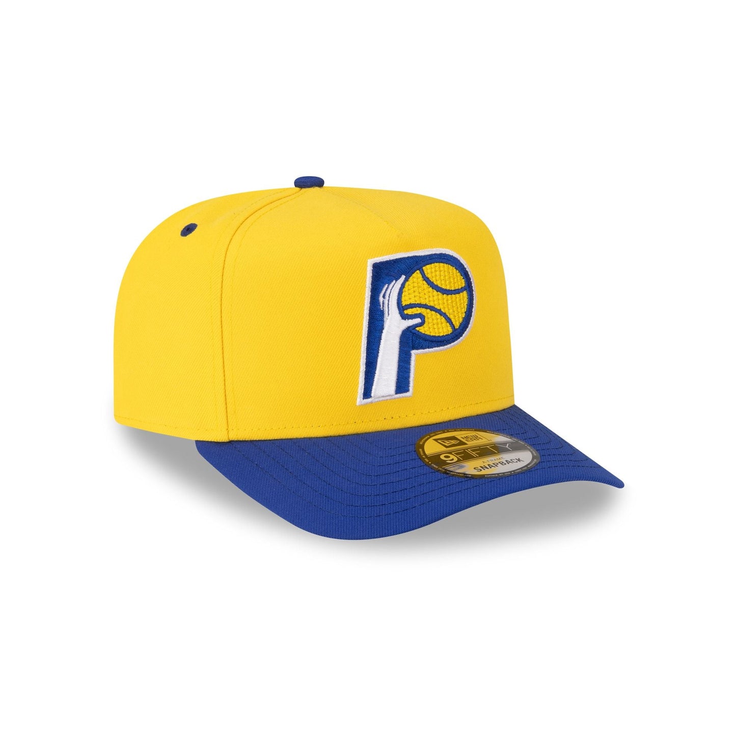 Indiana Pacers Hardwood Classics 80s Two Tone 9FIFTY A-Frame Snapback Hat