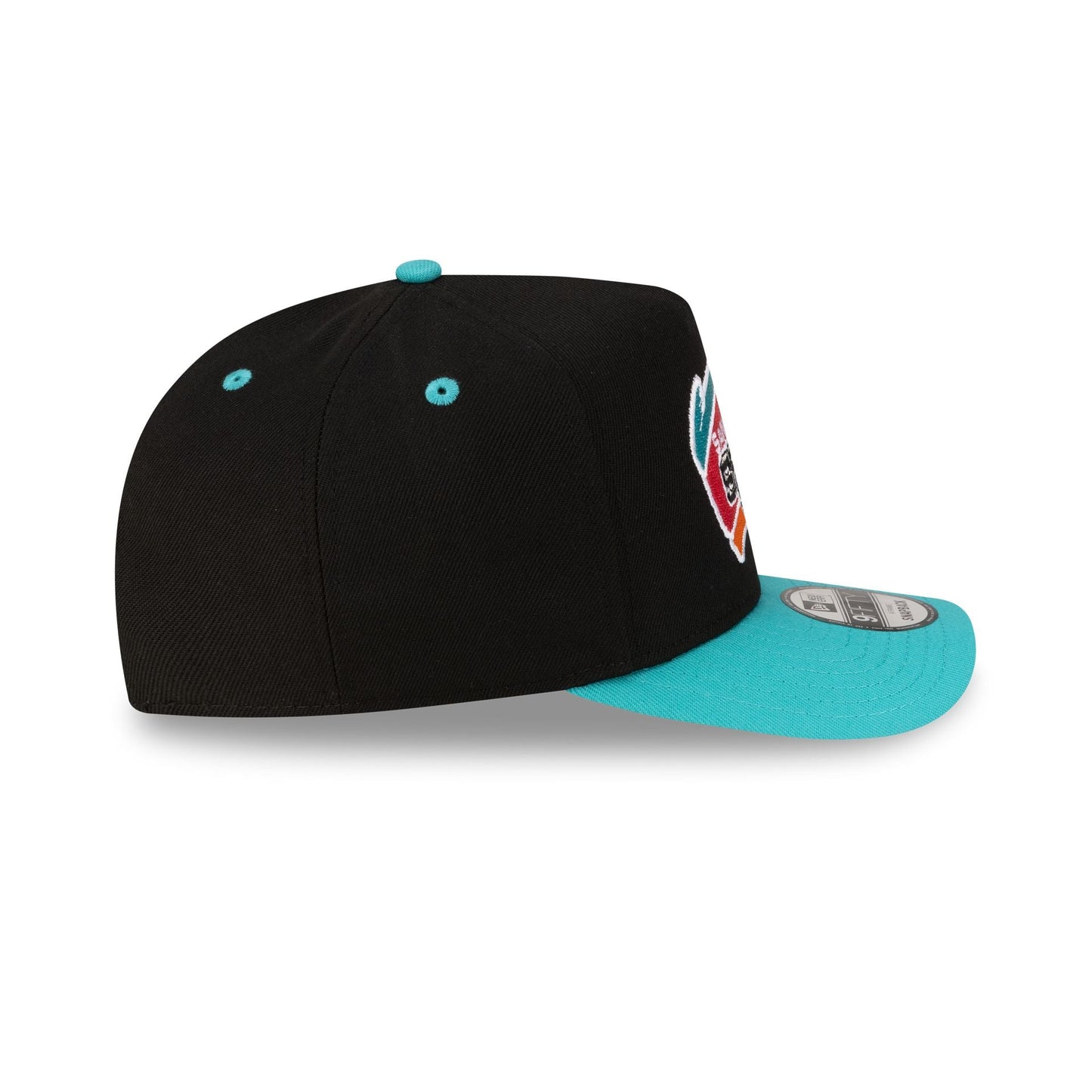 San Antonio Spurs Hardwood Classics 80s Two Tone 9FIFTY A-Frame Snapback Hat