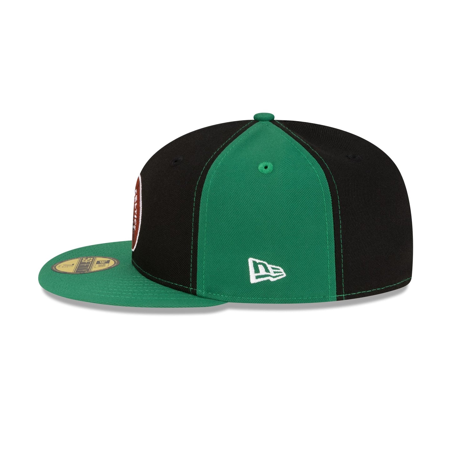 Boston Celtics Hardwood Classics 80s Pinwheel 59FIFTY Fitted Hat