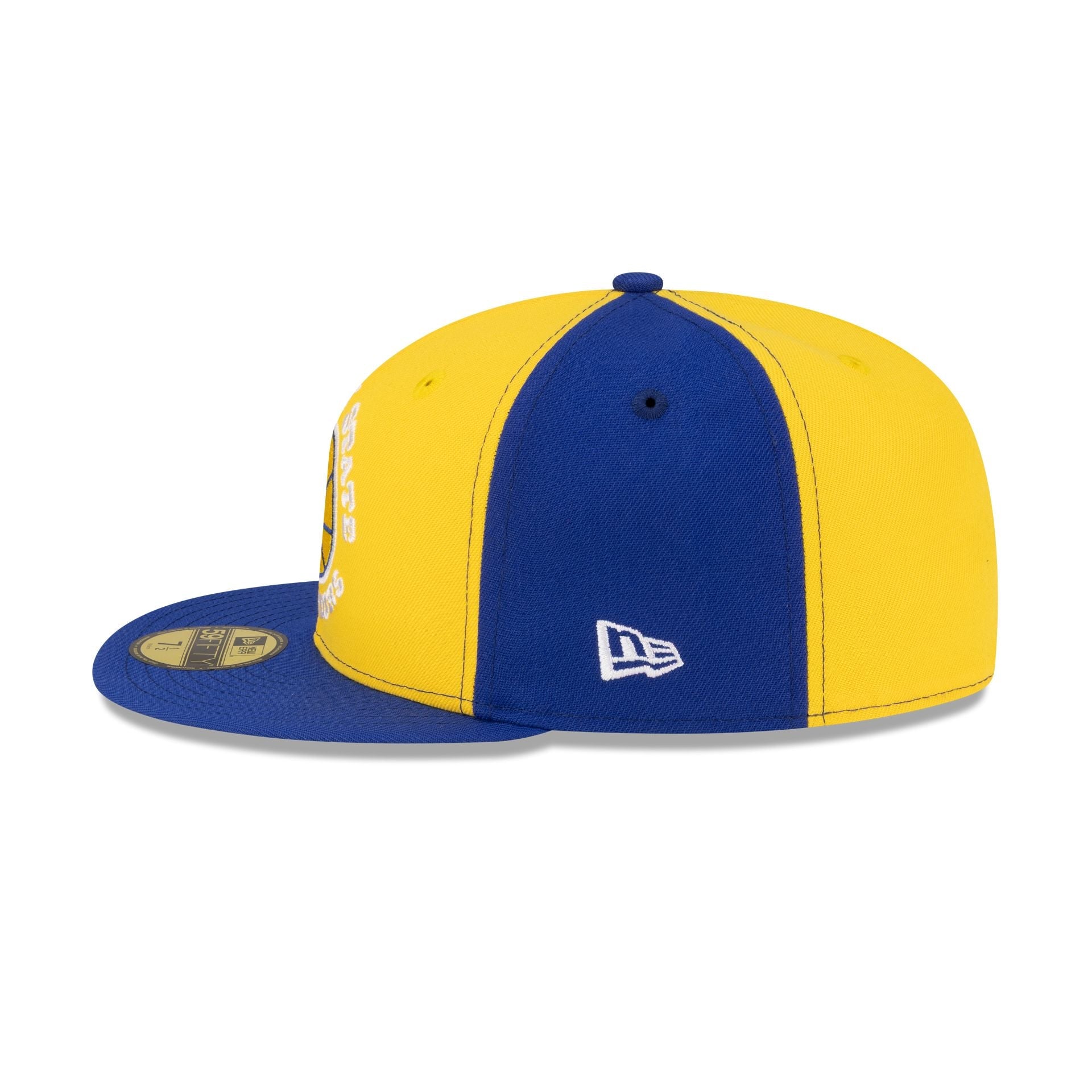Golden State Warriors Hardwood Classics 80s Pinwheel 59FIFTY Fitted Hat