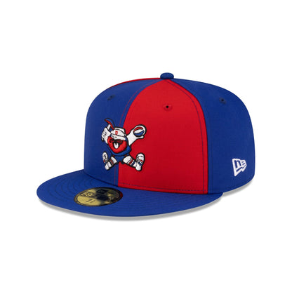 Denver Nuggets Hardwood Classics 80s Pinwheel 59FIFTY Fitted Hat