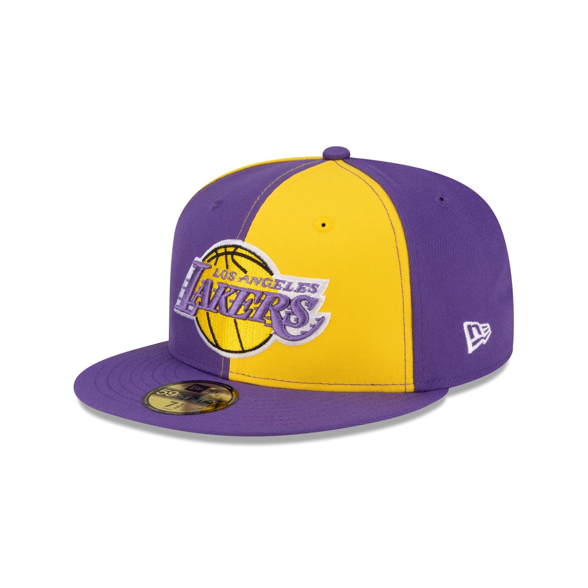 Los Angeles Lakers Hardwood Classics 80s Pinwheel 59FIFTY Fitted Hat