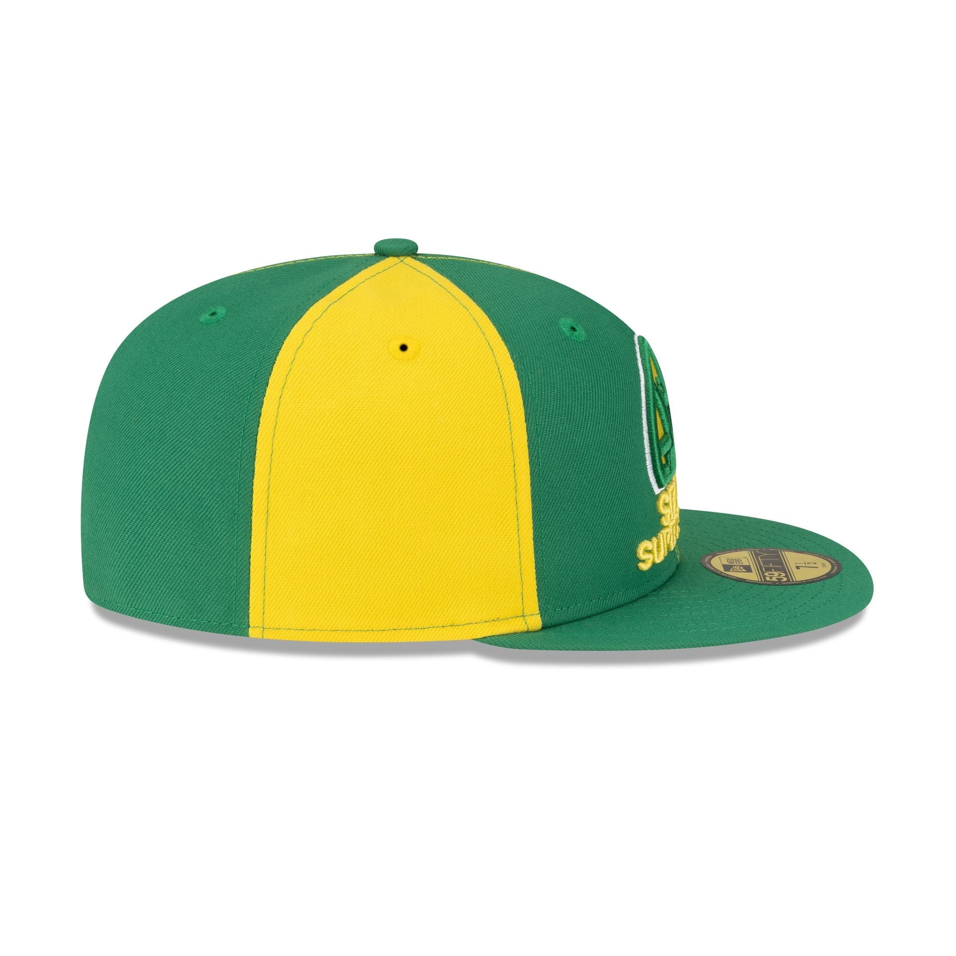 Seattle Supersonics Hardwood Classics 80s Pinwheel 59FIFTY Fitted Hat