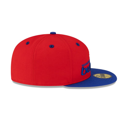 Washington Bullets Hardwood Classics 80s Two Tone 59FIFTY Fitted Hat