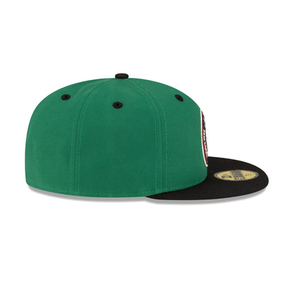 Boston Celtics Hardwood Classics 80s Two Tone 59FIFTY Fitted Hat