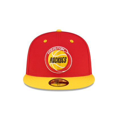 Houston Rockets Hardwood Classics 80s Two Tone 59FIFTY Fitted Hat