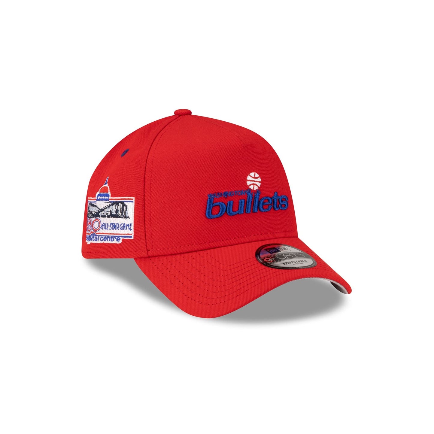Washington Bullets Hardwood Classics 1980 All-Star Game 9FORTY A-Frame Snapback Hat