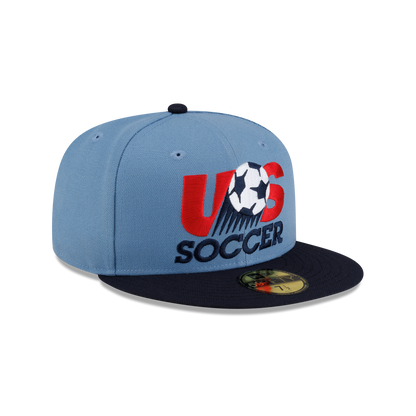 U.S. Soccer Retro 1993 Faded Blue 59FIFTY Fitted Hat