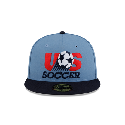 U.S. Soccer Retro 1993 Faded Blue 59FIFTY Fitted Hat