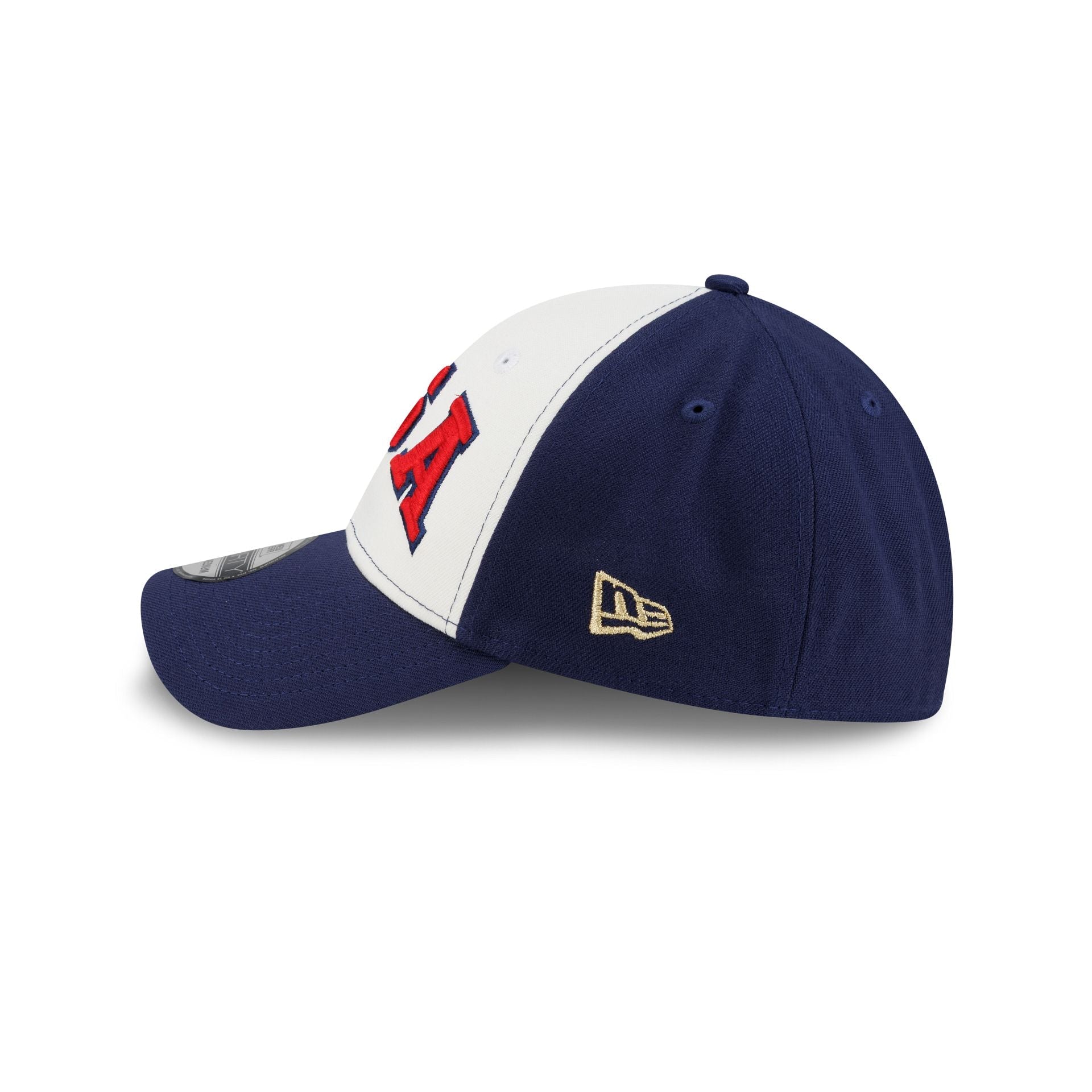 New Era Cap USA Chrome White 39THIRTY Stretch Fit Hat