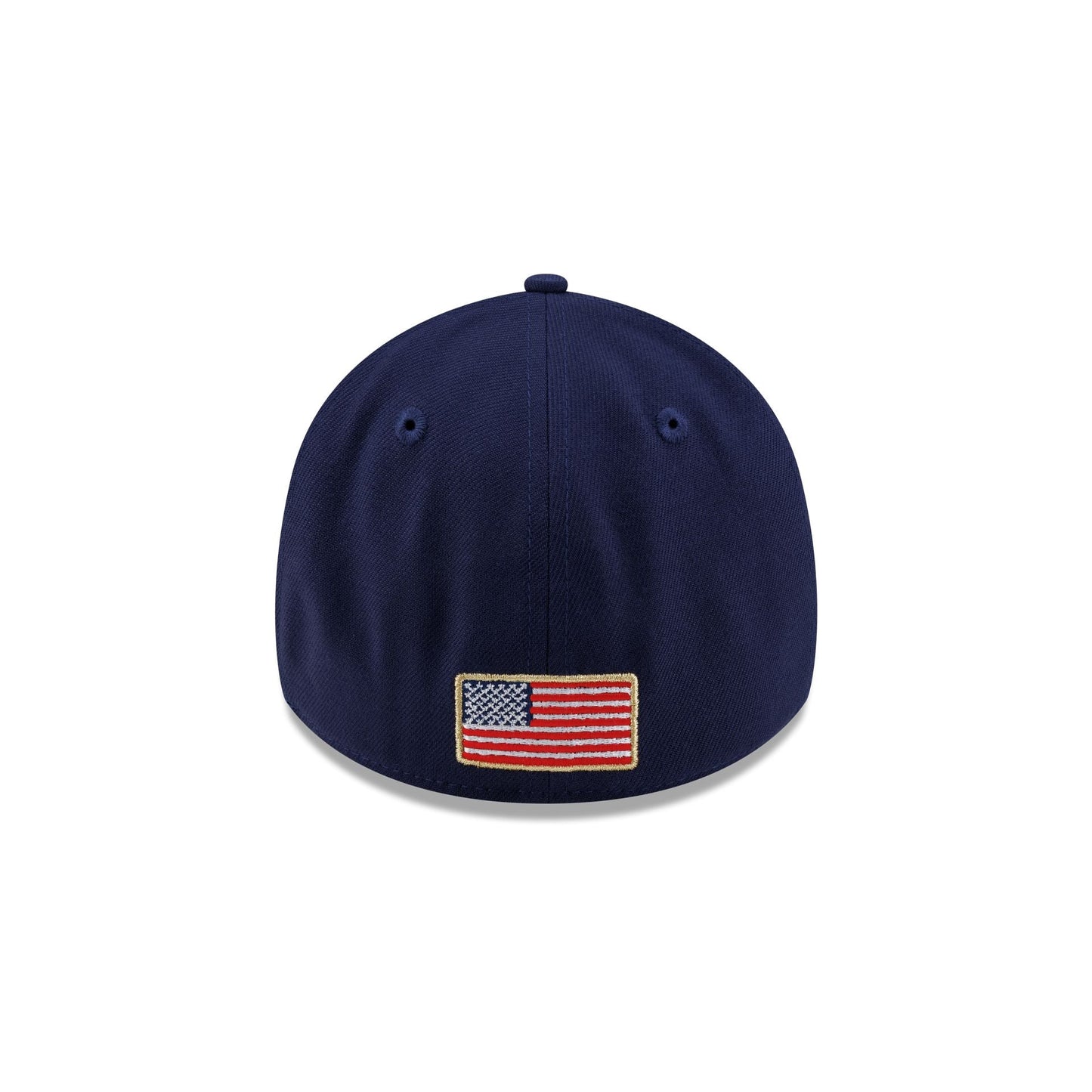 New Era Cap USA Chrome White 39THIRTY Stretch Fit Hat