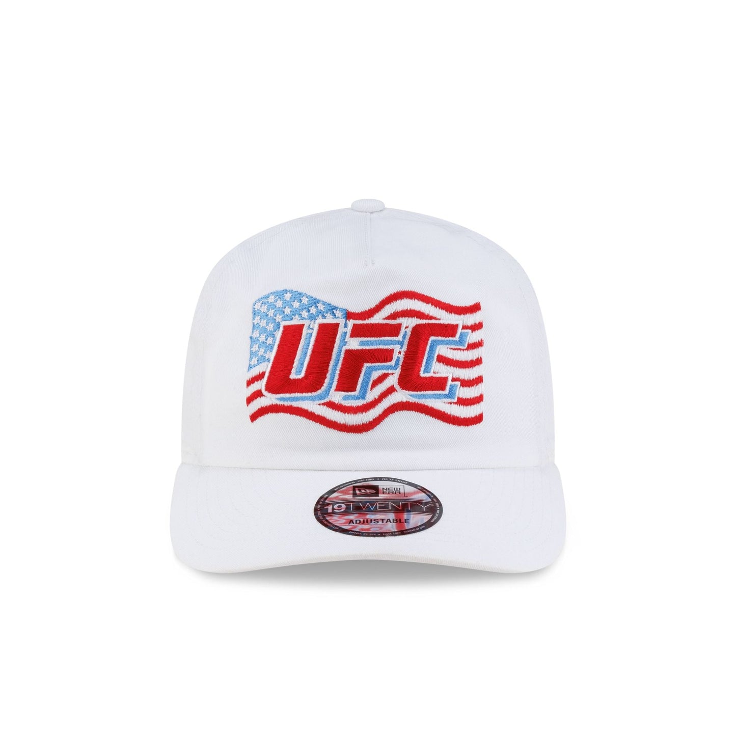 UFC Americana Flag White 19TWENTY Adjustable Hat
