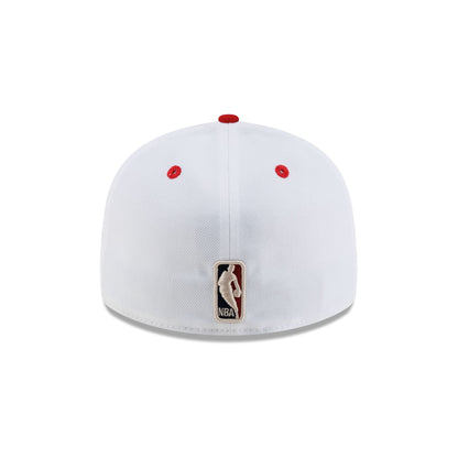 Chicago Bulls Hardwood Classics 90s White 59FIFTY Fitted Hat
