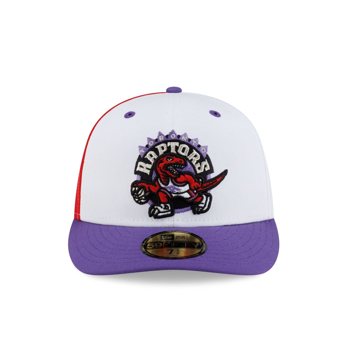 Toronto Raptors Hardwood Classics 90s White 59FIFTY Fitted Hat