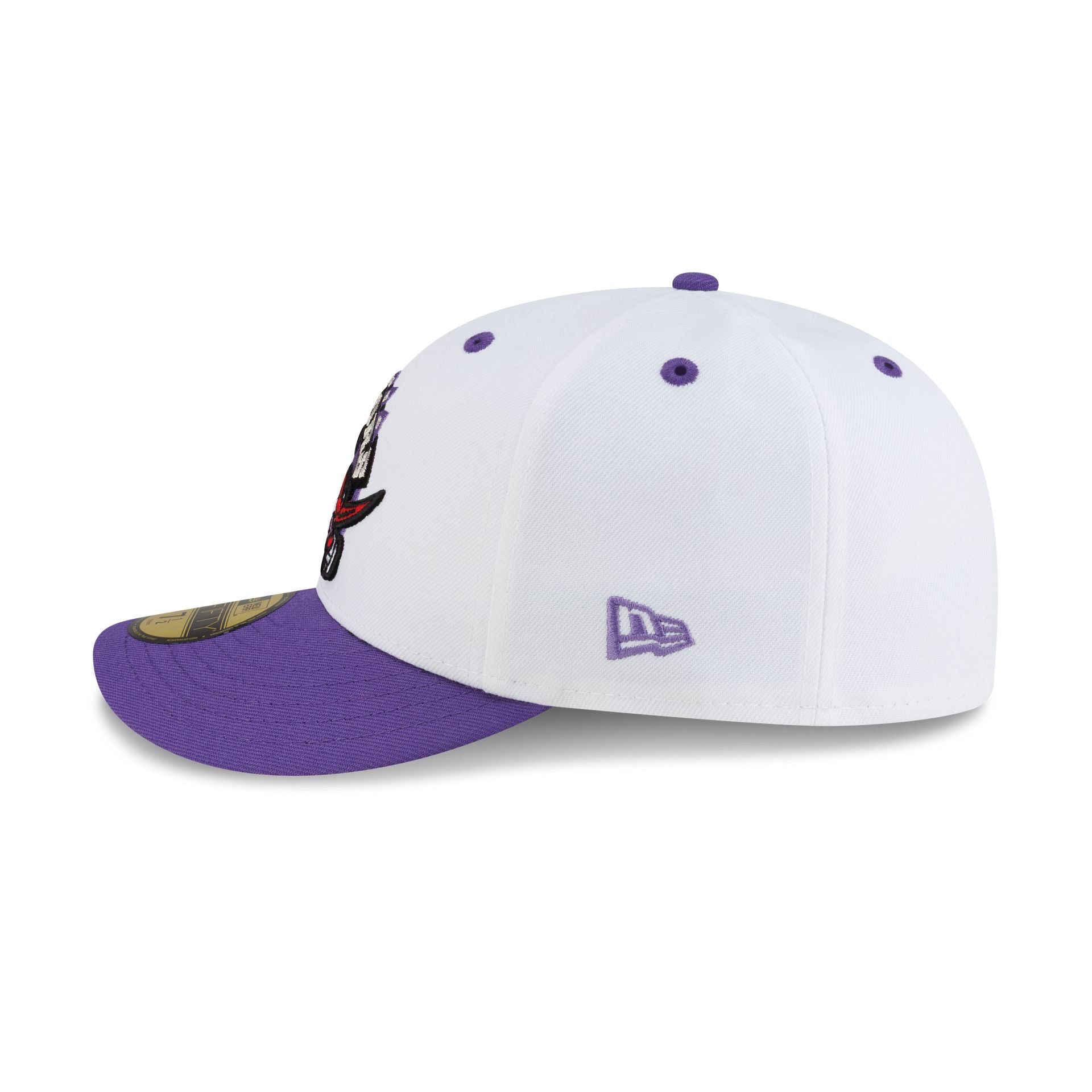 Toronto Raptors Hardwood Classics 90s White 59FIFTY Fitted Hat
