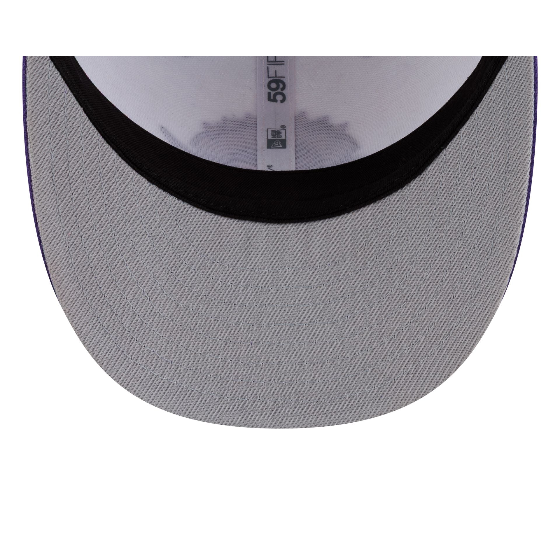 Toronto Raptors Hardwood Classics 90s White 59FIFTY Fitted Hat