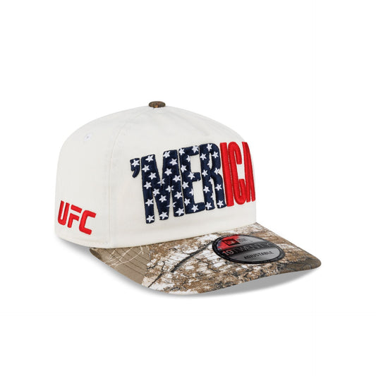 UFC 'Merica Chrome White 19TWENTY Adjustable Hat