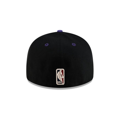 Utah Jazz Hardwood Classics 90s Script 59FIFTY Fitted Hat