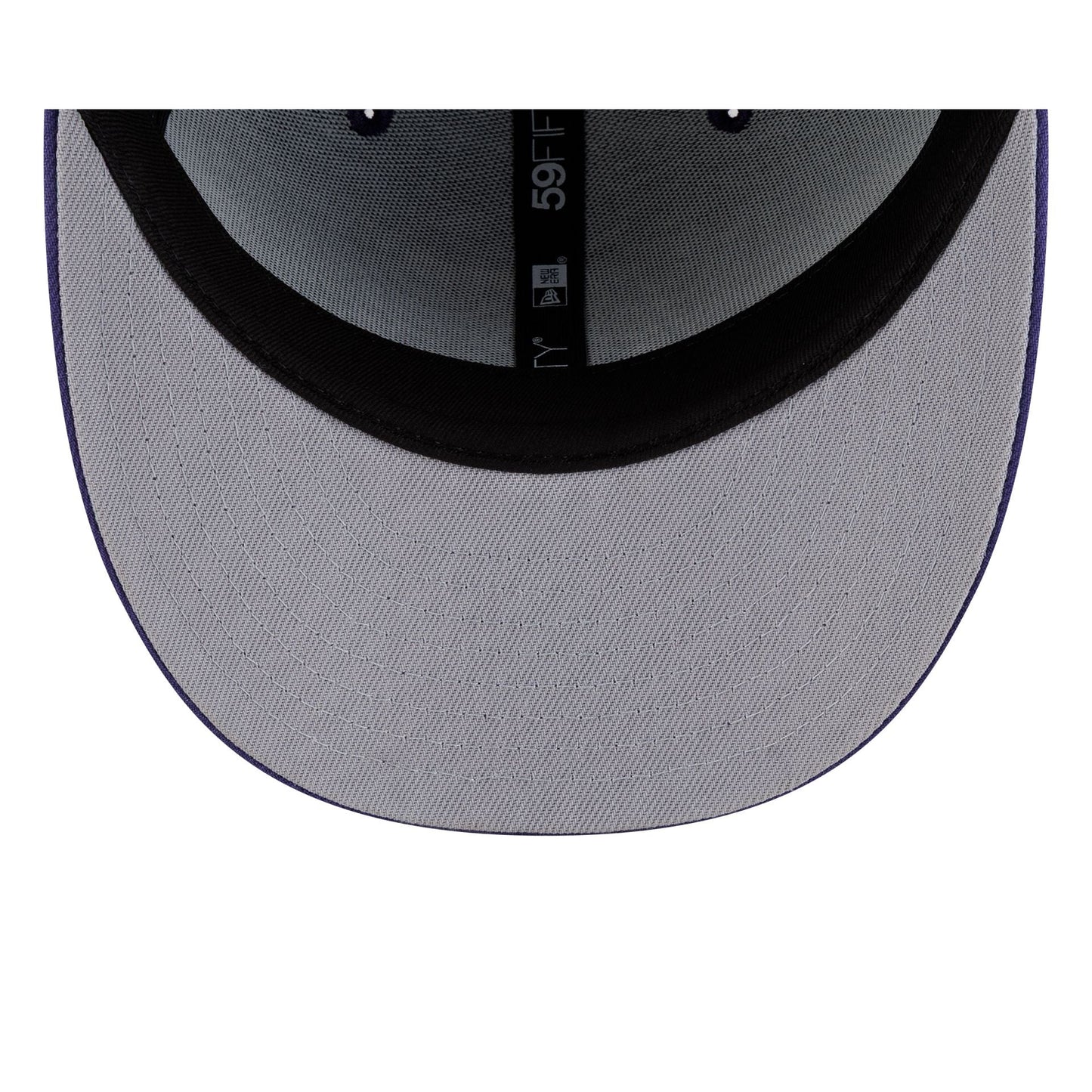 Utah Jazz Hardwood Classics 90s Script 59FIFTY Fitted Hat