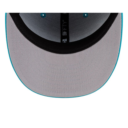 Vancouver Grizzlies Hardwood Classics 90s Script 59FIFTY Fitted Hat