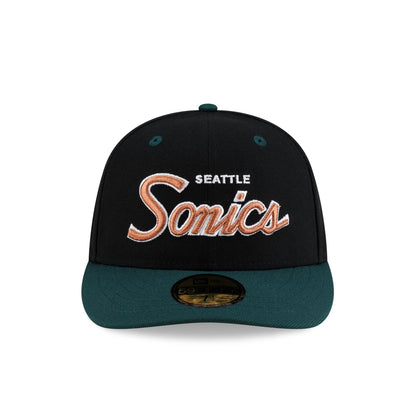 Seattle Supersonics Hardwood Classics 90s Script 59FIFTY Fitted Hat