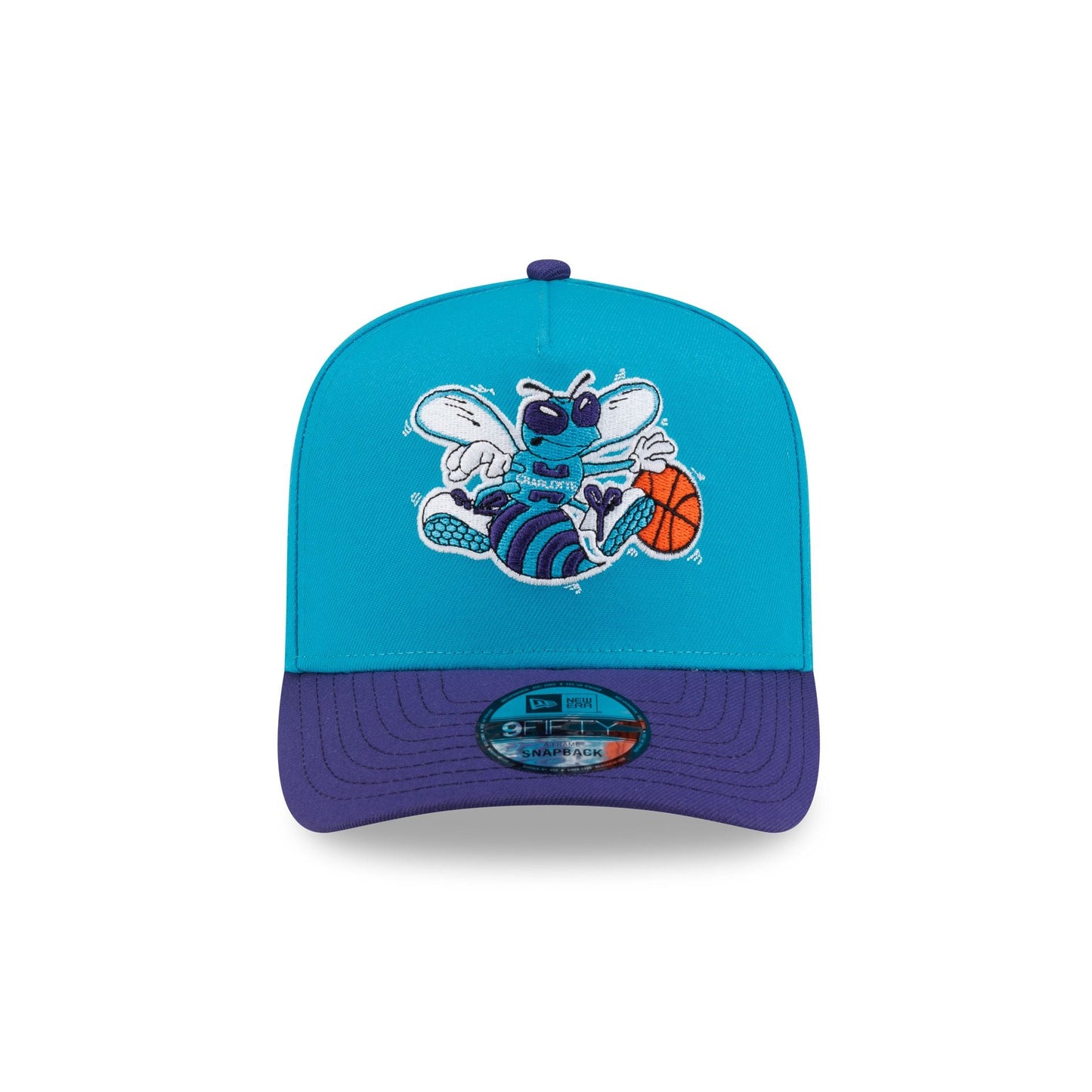 Charlotte Hornets Hardwood Classics 90s All-Star Weekend 9FIFTY A-Frame Snapback Hat
