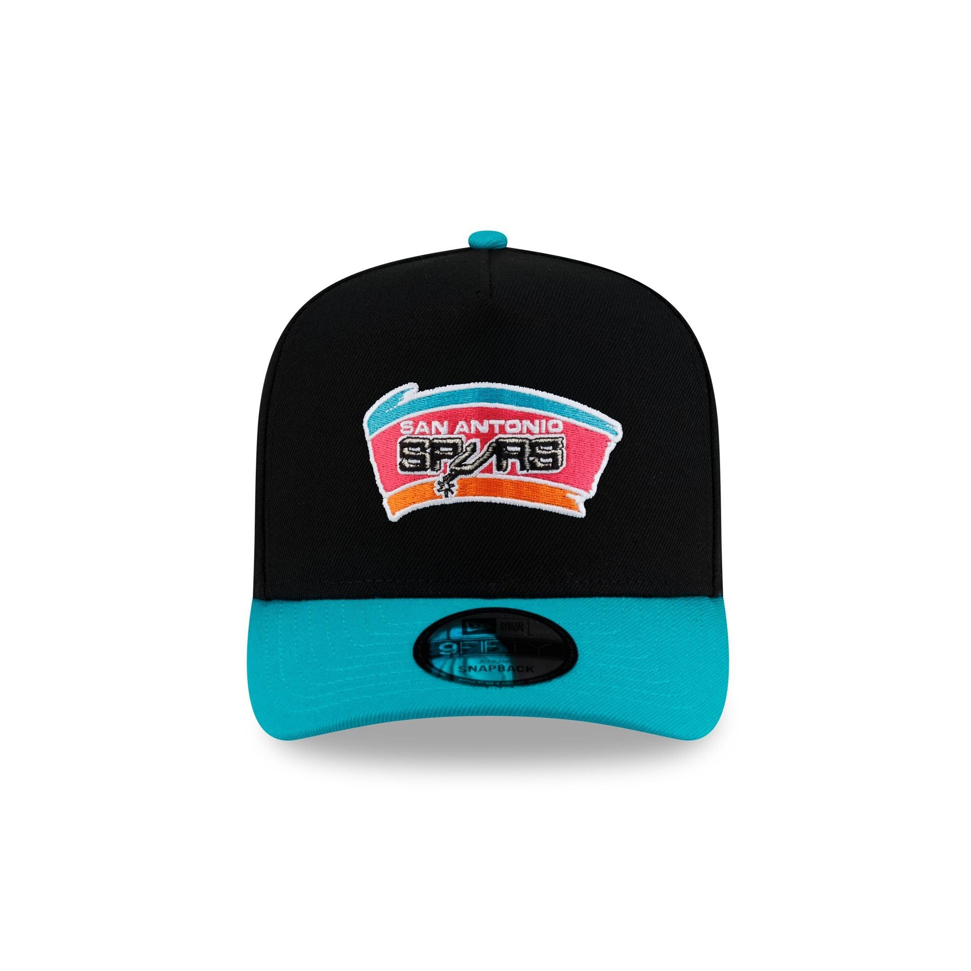 San Antonio Spurs Hardwood Classics 90s All-Star Weekend 9FIFTY A-Frame Snapback Hat