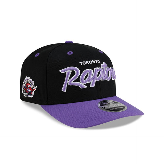 Toronto Raptors Hardwood Classics 90s Script 9SEVENTY Stretch-Snap Hat