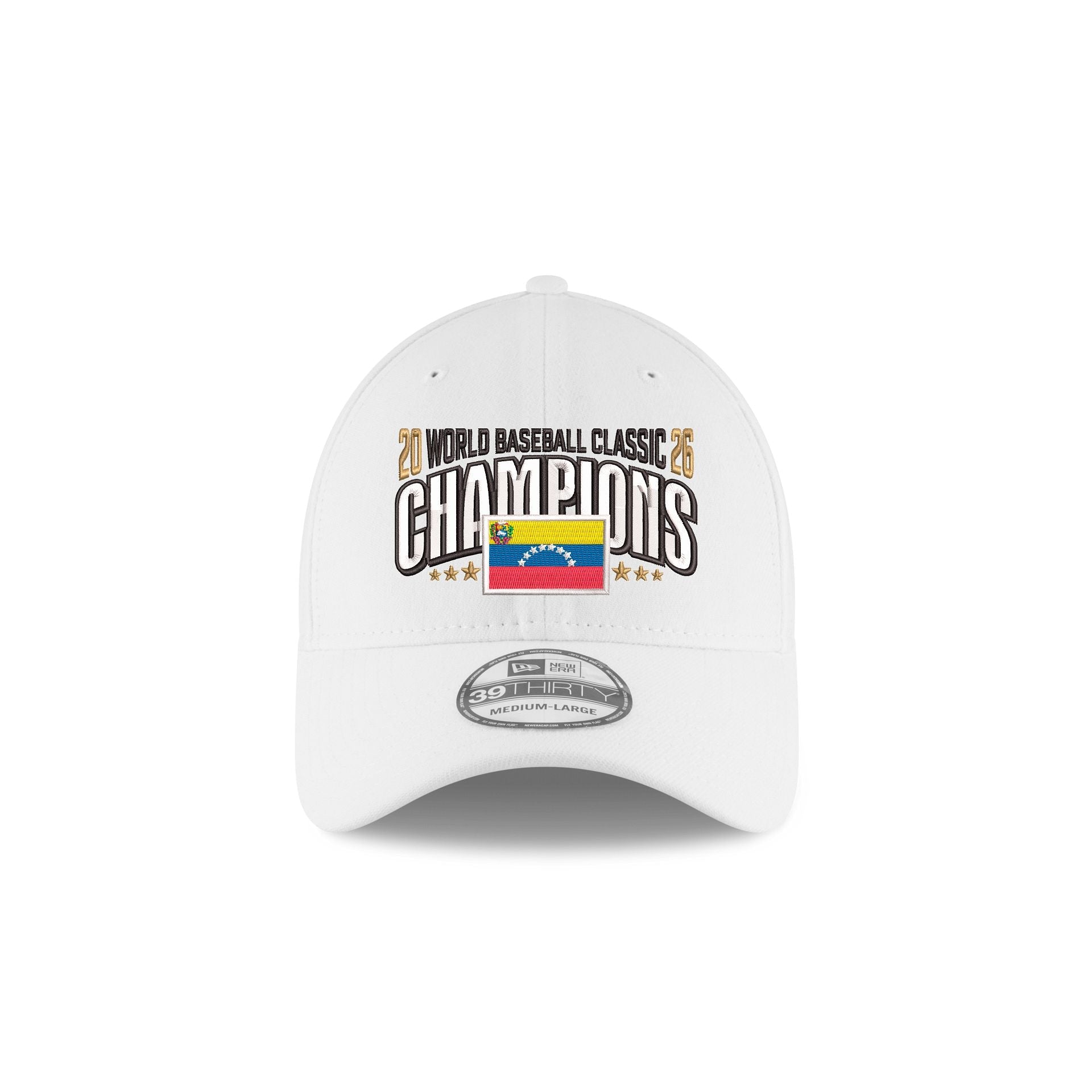 Venezuela 2026 World Baseball Classic Champions 39THIRTY Stretch Fit Hat