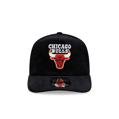 Chicago Bulls 1996 Finals Black & Gold Corduroy 19TWENTY Adjustable Hat