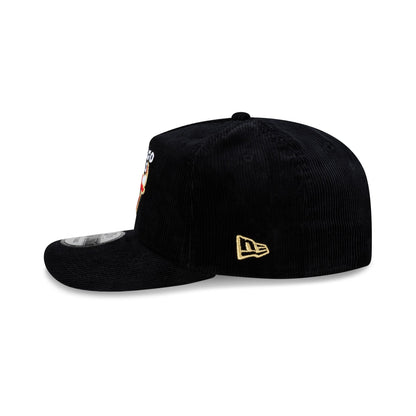 Chicago Bulls 1996 Finals Black & Gold Corduroy 19TWENTY Adjustable Hat