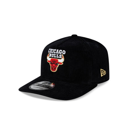 Chicago Bulls 1998 Finals Black & Gold Corduroy 19TWENTY Adjustable Hat