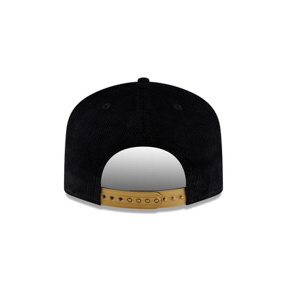 Chicago Bulls 1998 Finals Black & Gold Corduroy 19TWENTY Adjustable Hat