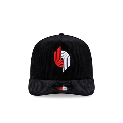 Portland Trail Blazers 1990 Finals Black & Gold Corduroy 19TWENTY Adjustable Hat
